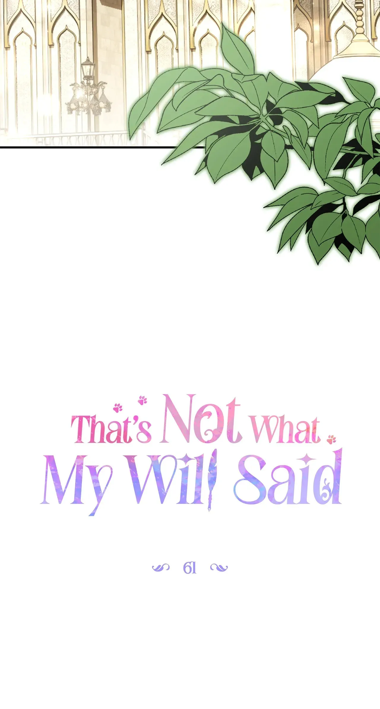 That’s Not What My Will Said chapter 61 page 37