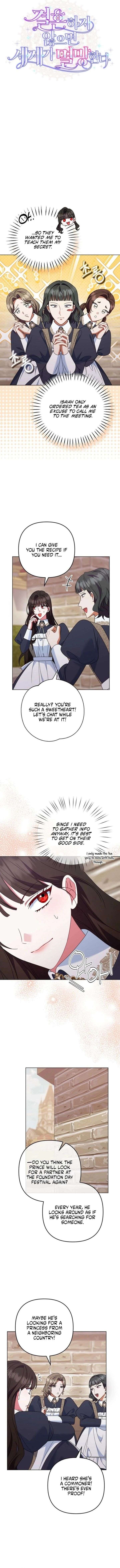 If We Don’t Get Married, the World Will End chapter 29 page 1