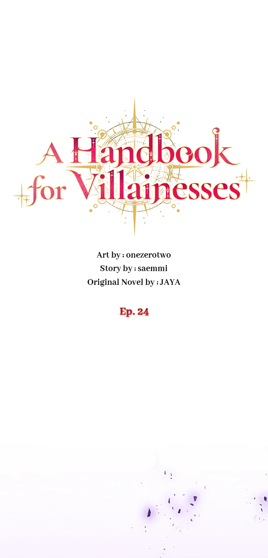 The Guidebook for Villainesses chapter 24 page 33