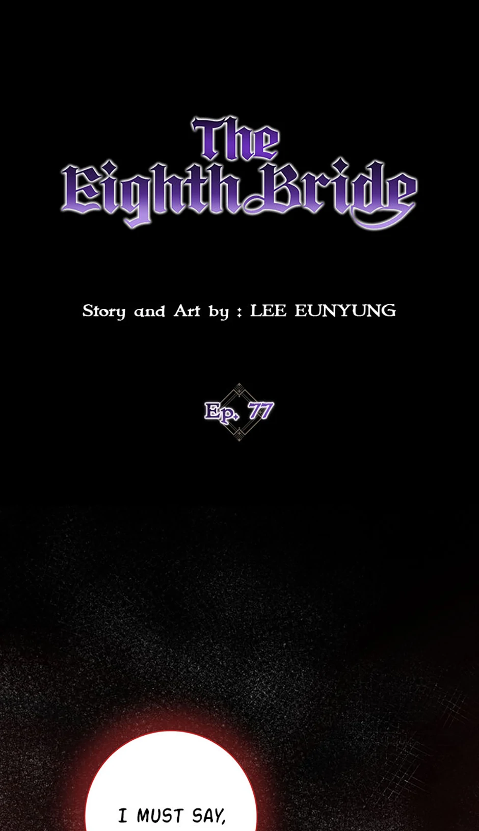 The Eighth Bride chapter 77 page 1