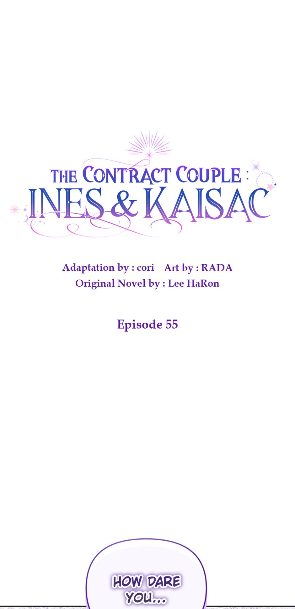 The Contract Couple: Ines & Kaisac chapter 55 page 1