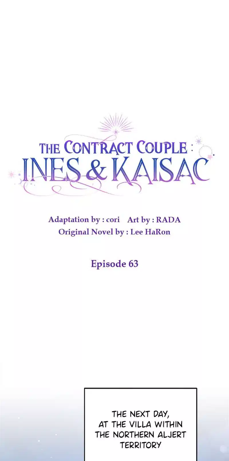 The Contract Couple: Ines & Kaisac chapter 63 page 1