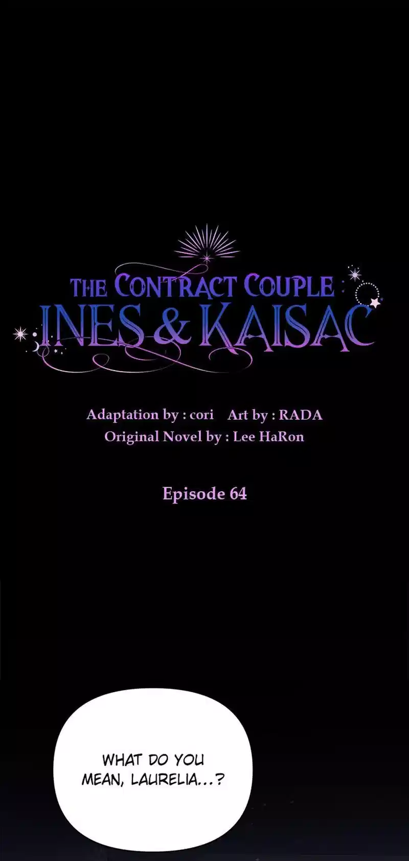 The Contract Couple: Ines & Kaisac chapter 64 page 1