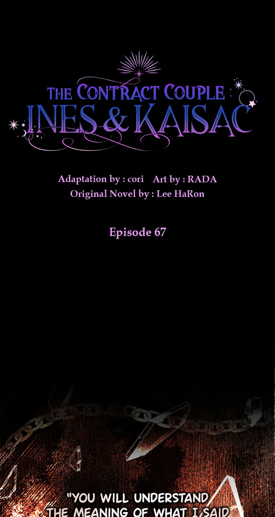 The Contract Couple: Ines & Kaisac chapter 67 page 1