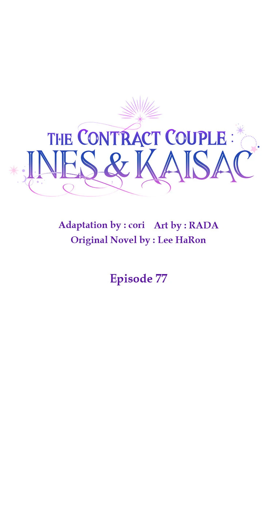 The Contract Couple: Ines & Kaisac chapter 77 page 64