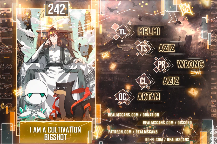 I’m Actually a Cultivation Bigshot chapter 242 page 1