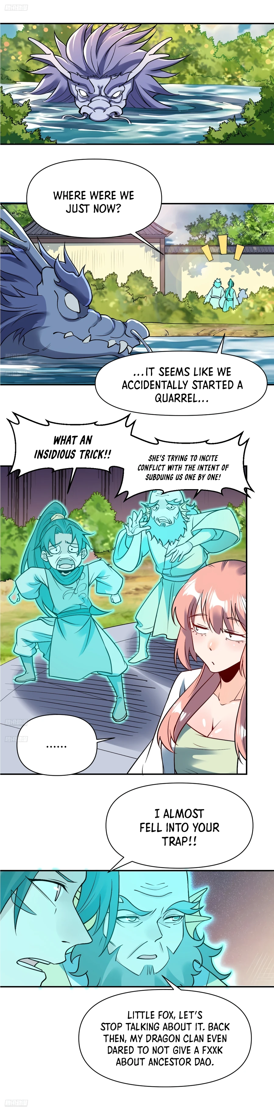 I’m Actually a Cultivation Bigshot chapter 314 page 1
