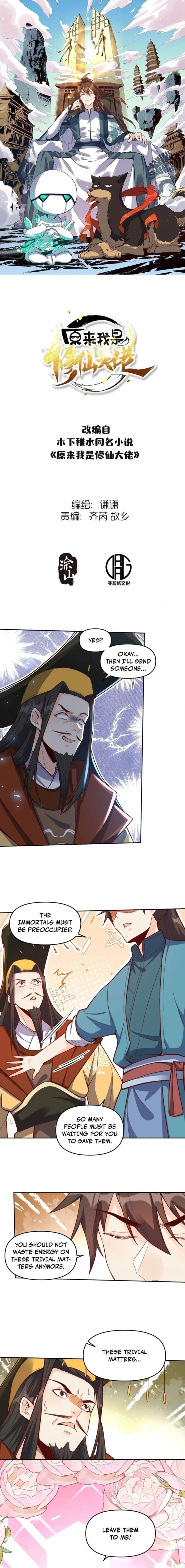 I’m Actually a Cultivation Bigshot chapter 403 page 1