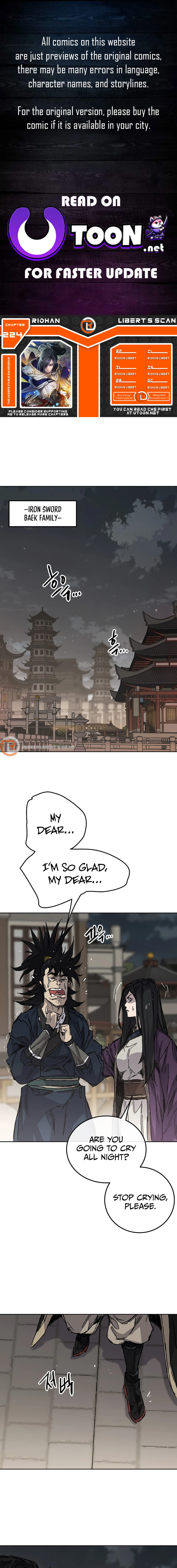 The Undefeatable Swordsman chapter 224 page 1