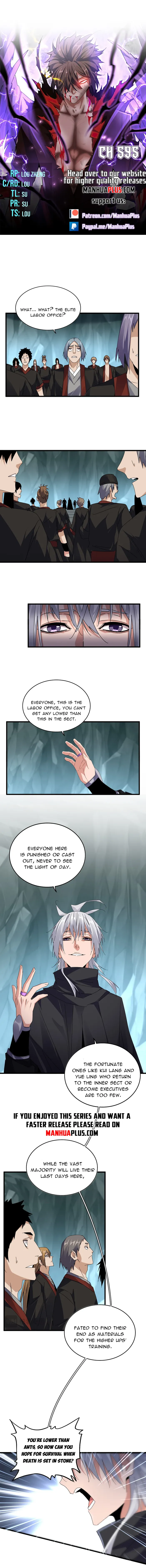 Magic Emperor chapter 595 page 1