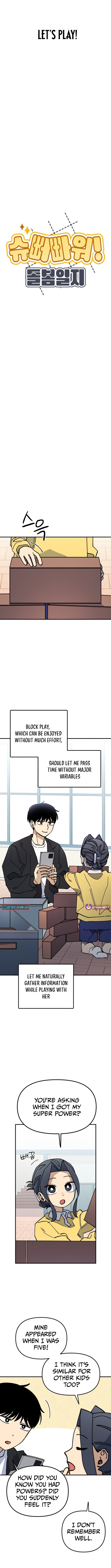 Kindergarten Superpower Diaries chapter 2 page 6