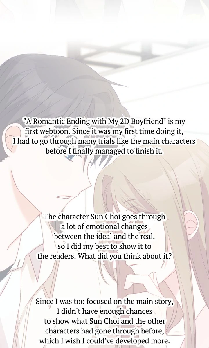 A Romantic Ending with My 2D Boyfriend! chapter 48 page 76