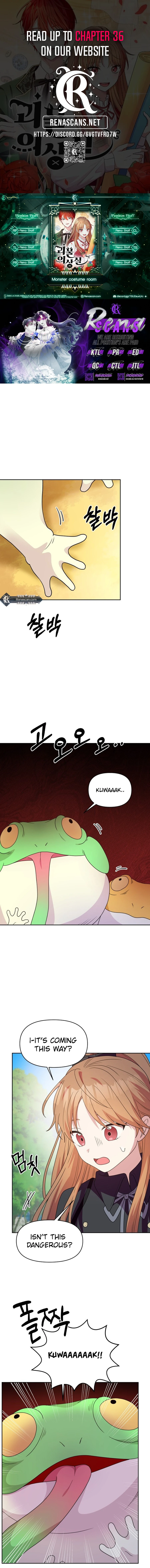 Monster costume room chapter 19 page 1