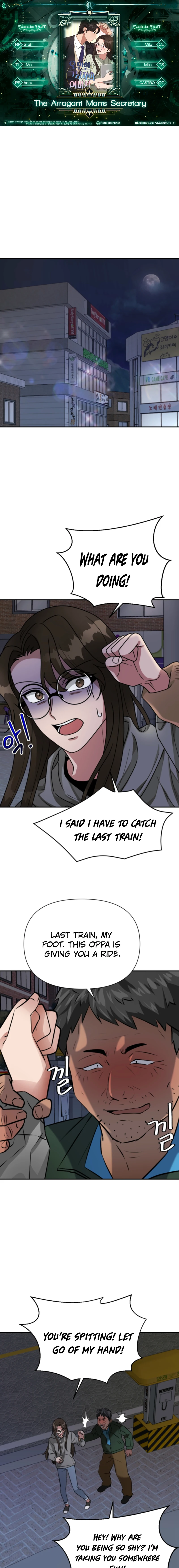 The Arrogant Man’s Secretary chapter 3 page 1