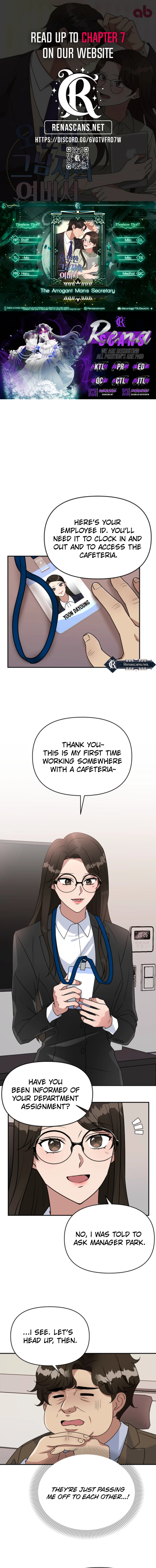The Arrogant Man’s Secretary chapter 4 page 1