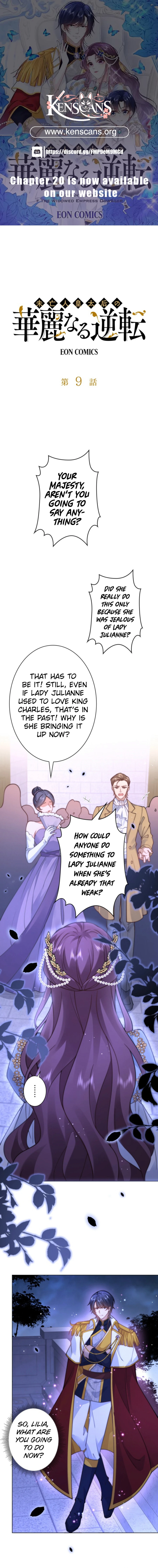 The Dowager’s Radiant Rise chapter 9 page 1