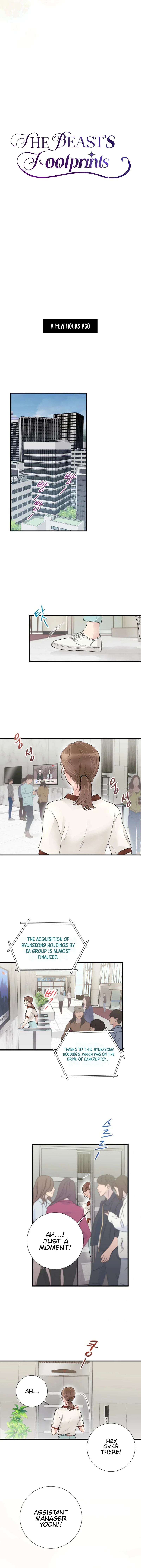 The Beast’s Footprints chapter 1 page 3