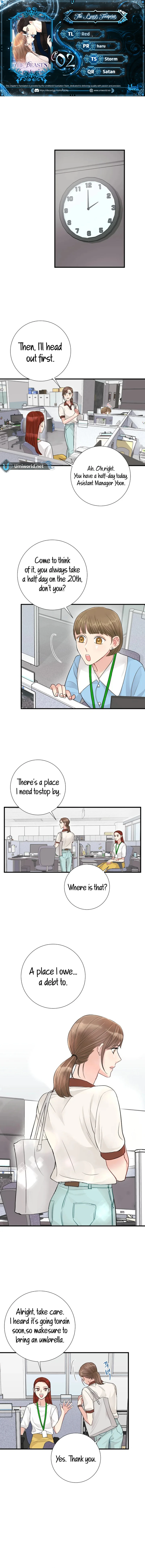 The Beast’s Footprints chapter 2 page 1