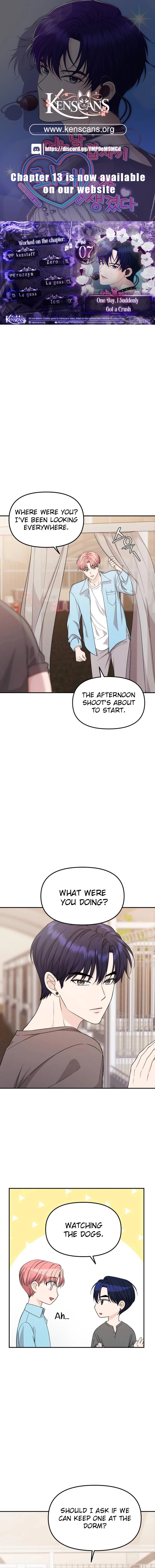 One Day, I Suddenly Got a Crush chapter 7 page 1