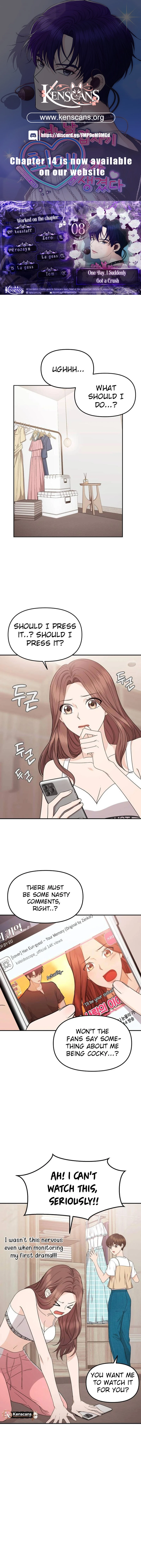 One Day, I Suddenly Got a Crush chapter 8 page 1