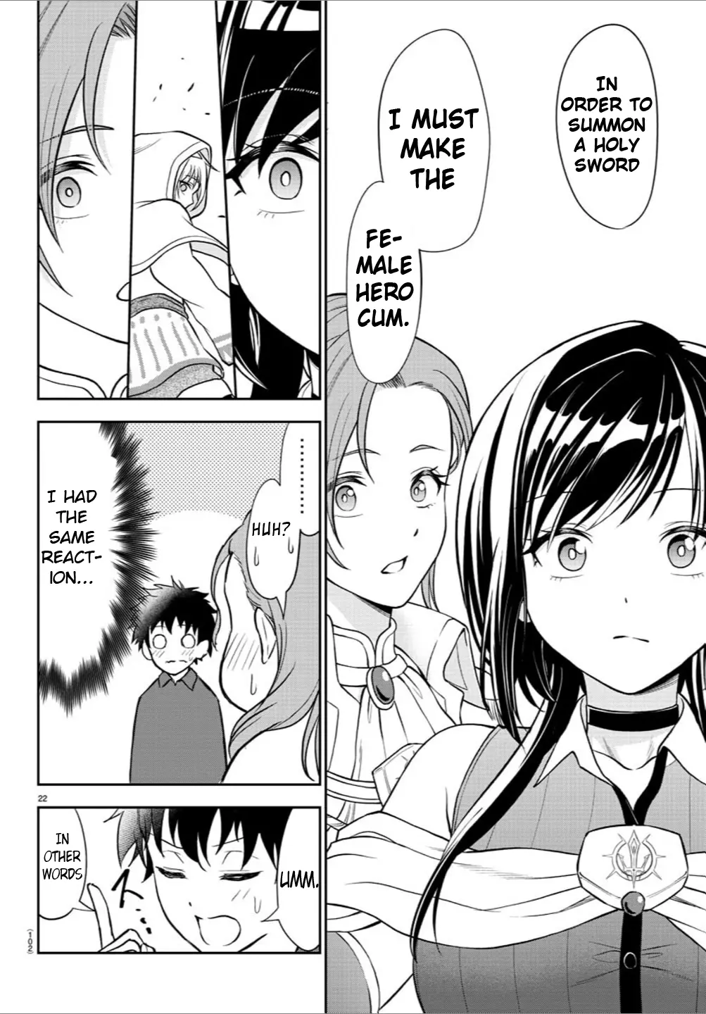 Cherry Hero and the “Holy” Sword chapter 2 page 23