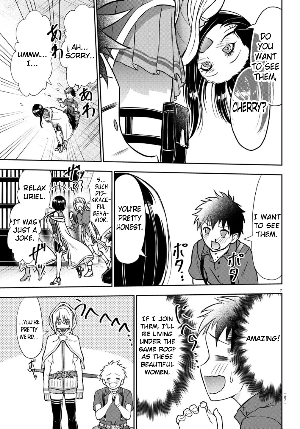 Cherry Hero and the “Holy” Sword chapter 2 page 8