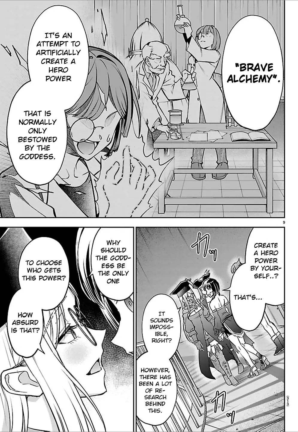 Cherry Hero and the “Holy” Sword chapter 52 page 8