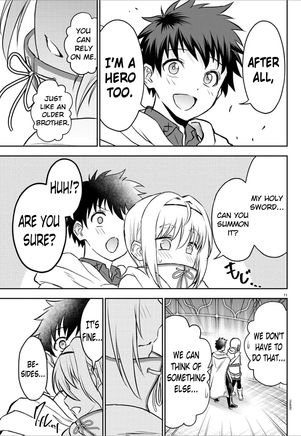 Cherry Hero and the “Holy” Sword chapter 7 page 11