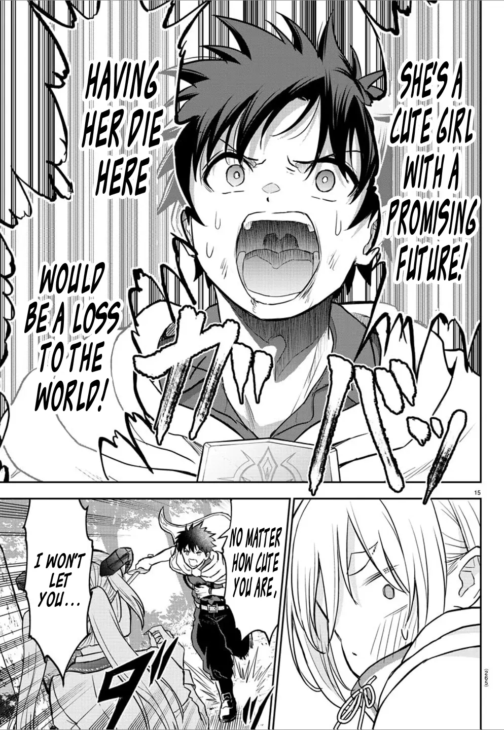Cherry Hero and the “Holy” Sword chapter 9 page 15