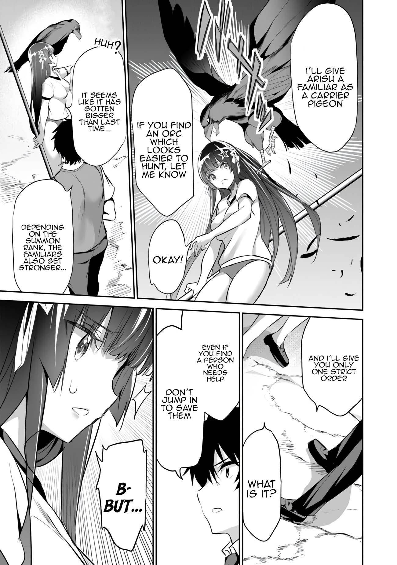 Another World Survival: Min-maxing my Support and Summoning Magic chapter 8 page 19