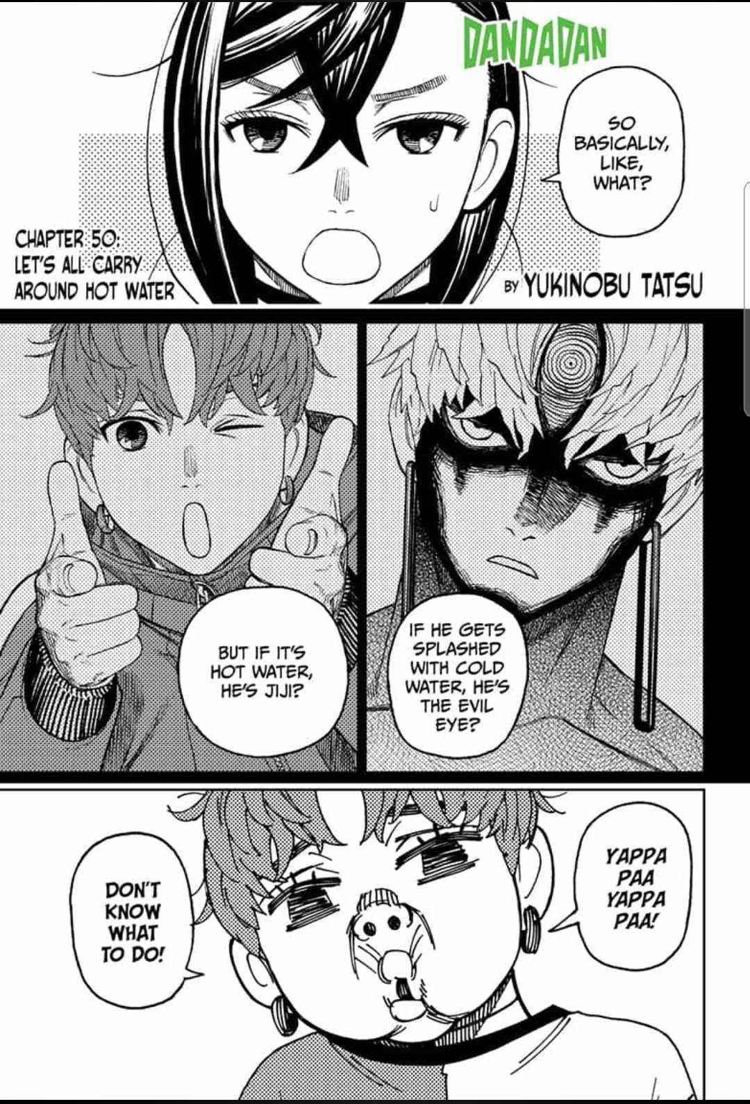 Dandadan chapter 50 page 1