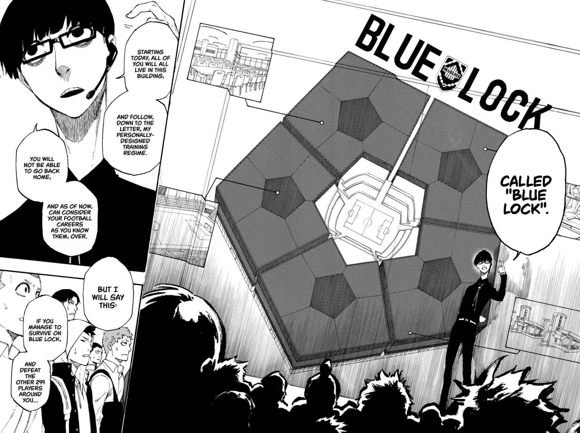 Blue Lock chapter 1 page 45
