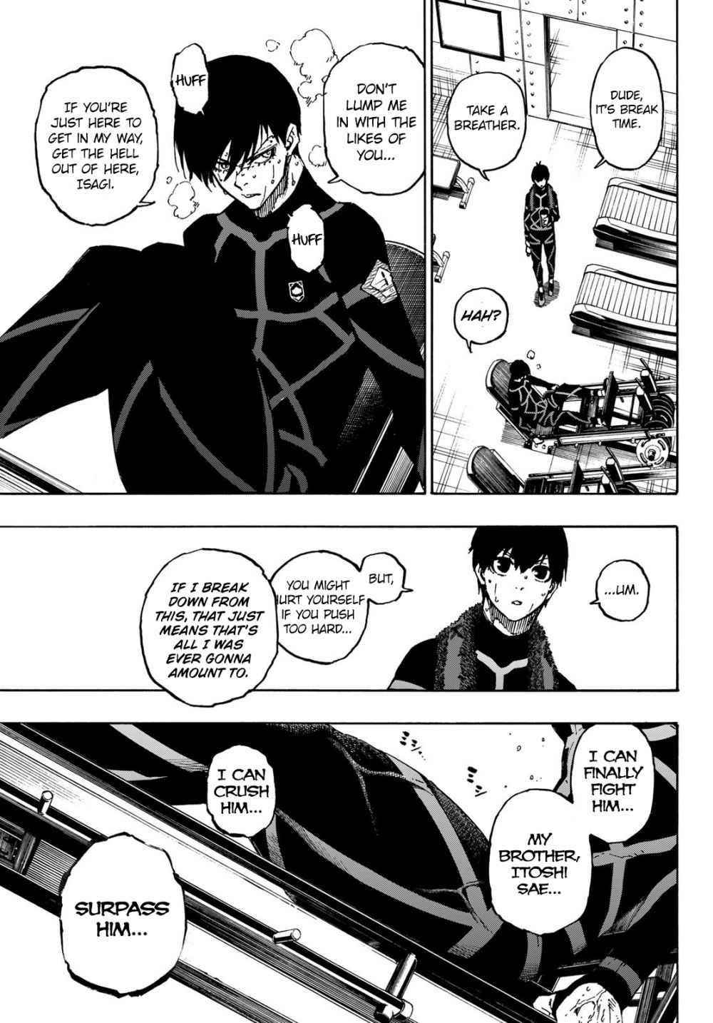 Blue Lock chapter 110 page 14