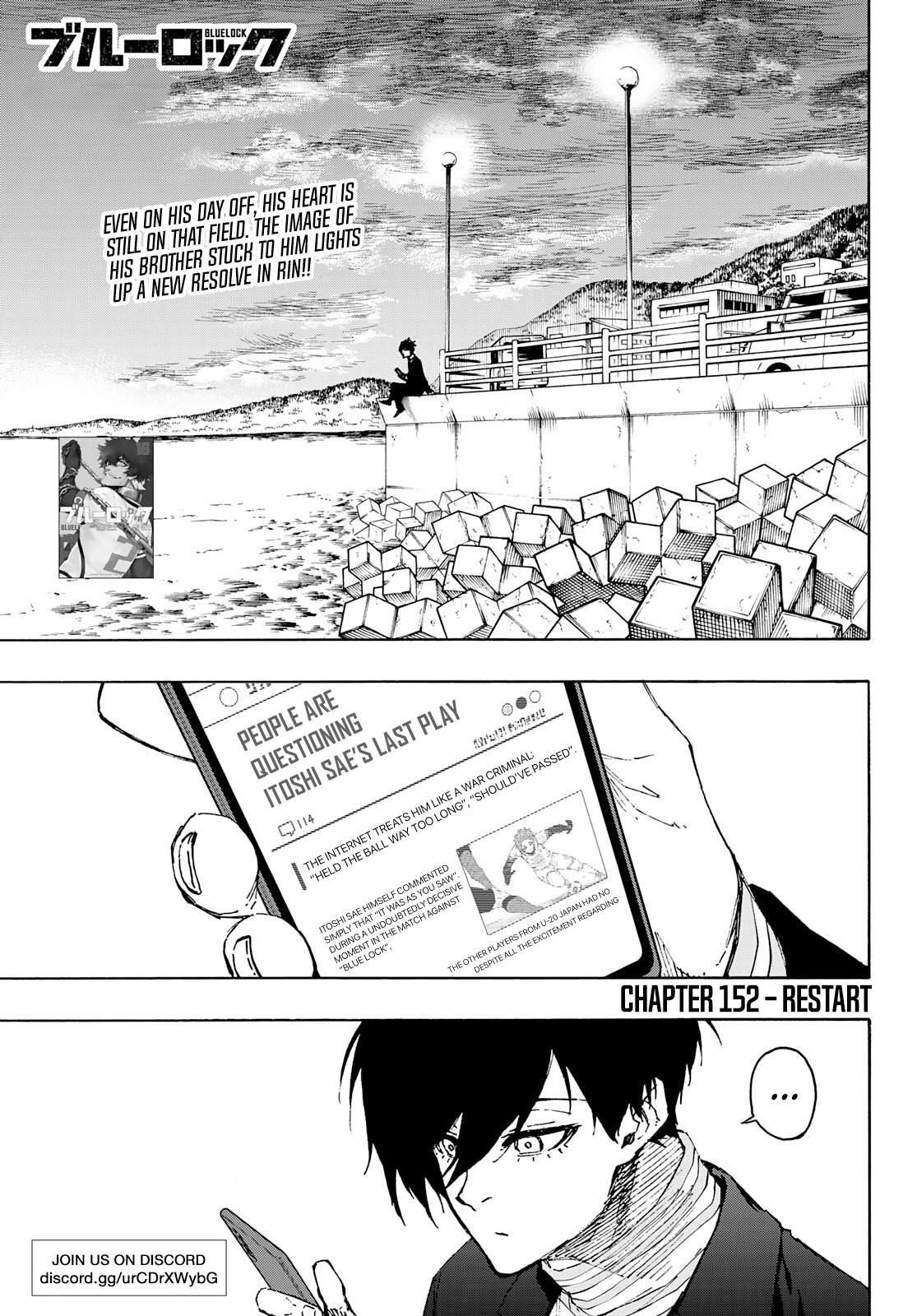 Blue Lock chapter 152 page 1