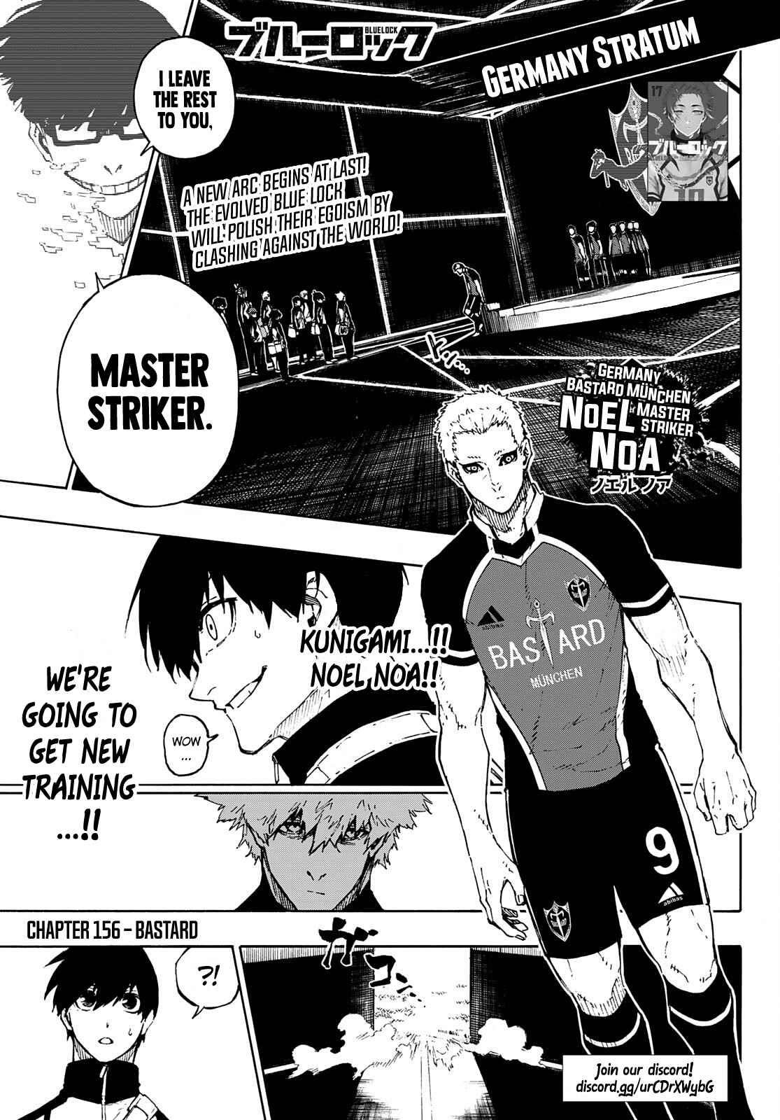 Blue Lock chapter 156 page 1
