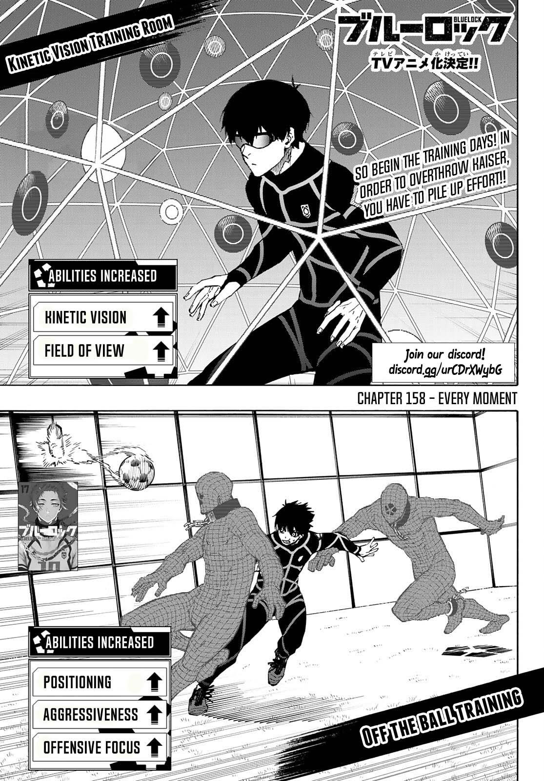 Blue Lock chapter 158 page 1