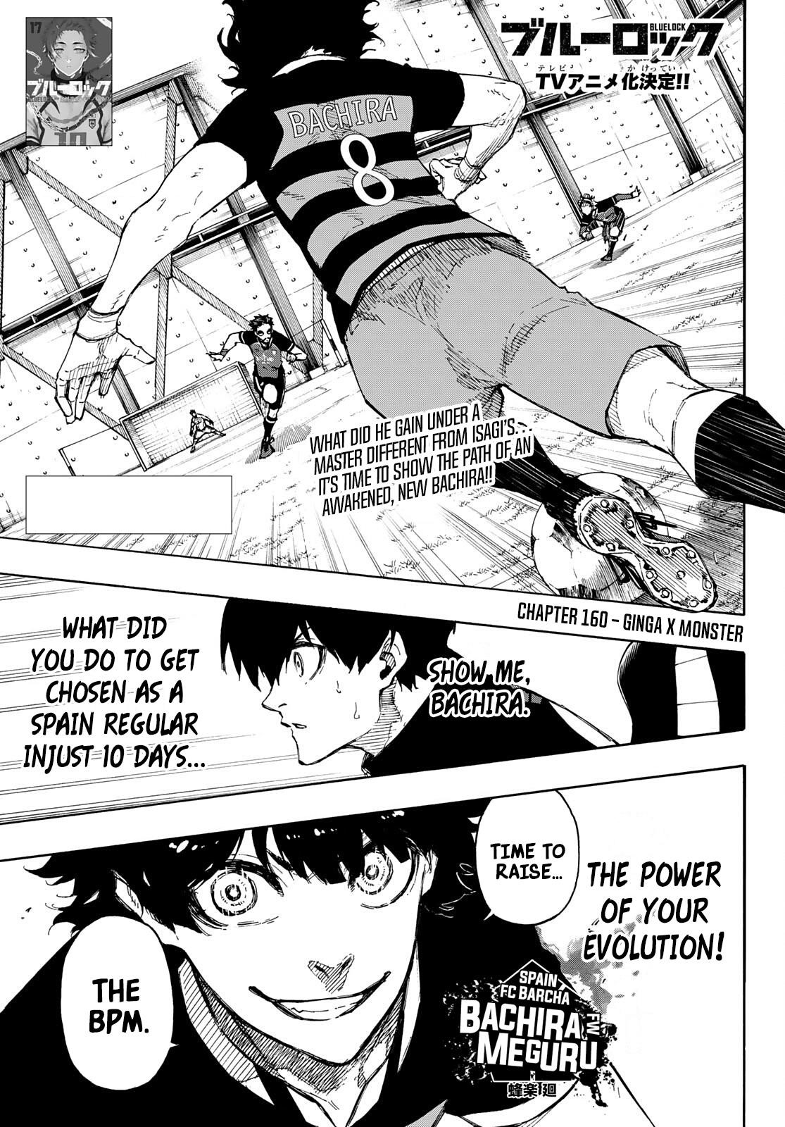 Blue Lock chapter 160 page 1