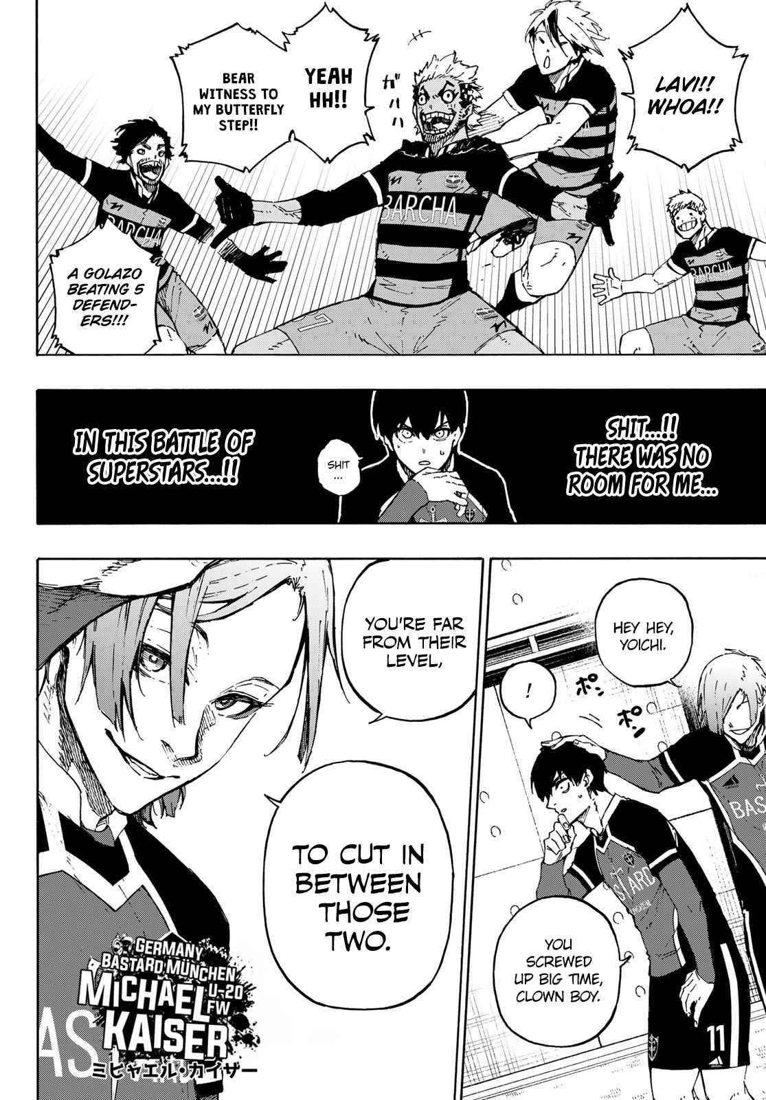 Blue Lock chapter 164 page 14
