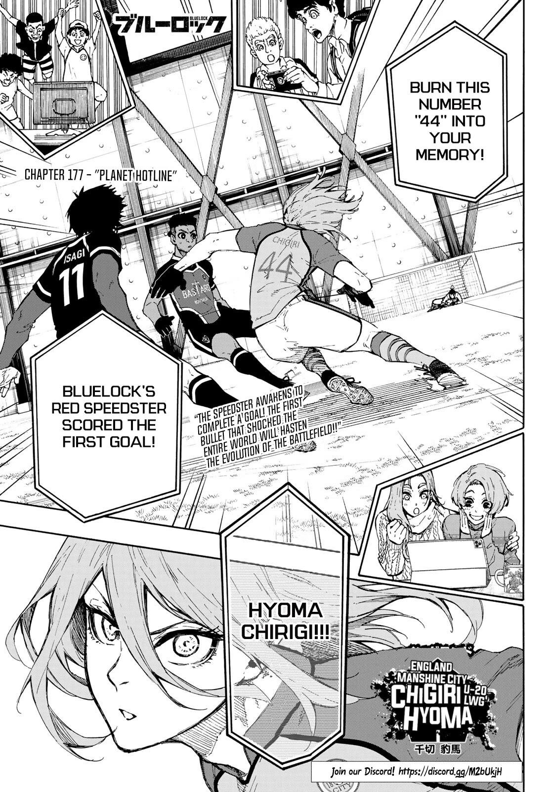 Blue Lock chapter 177 page 1