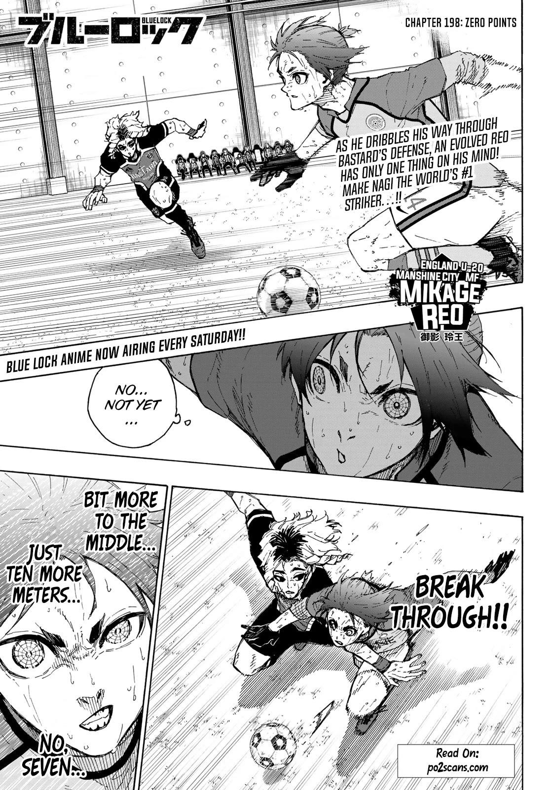 Blue Lock chapter 198 page 1