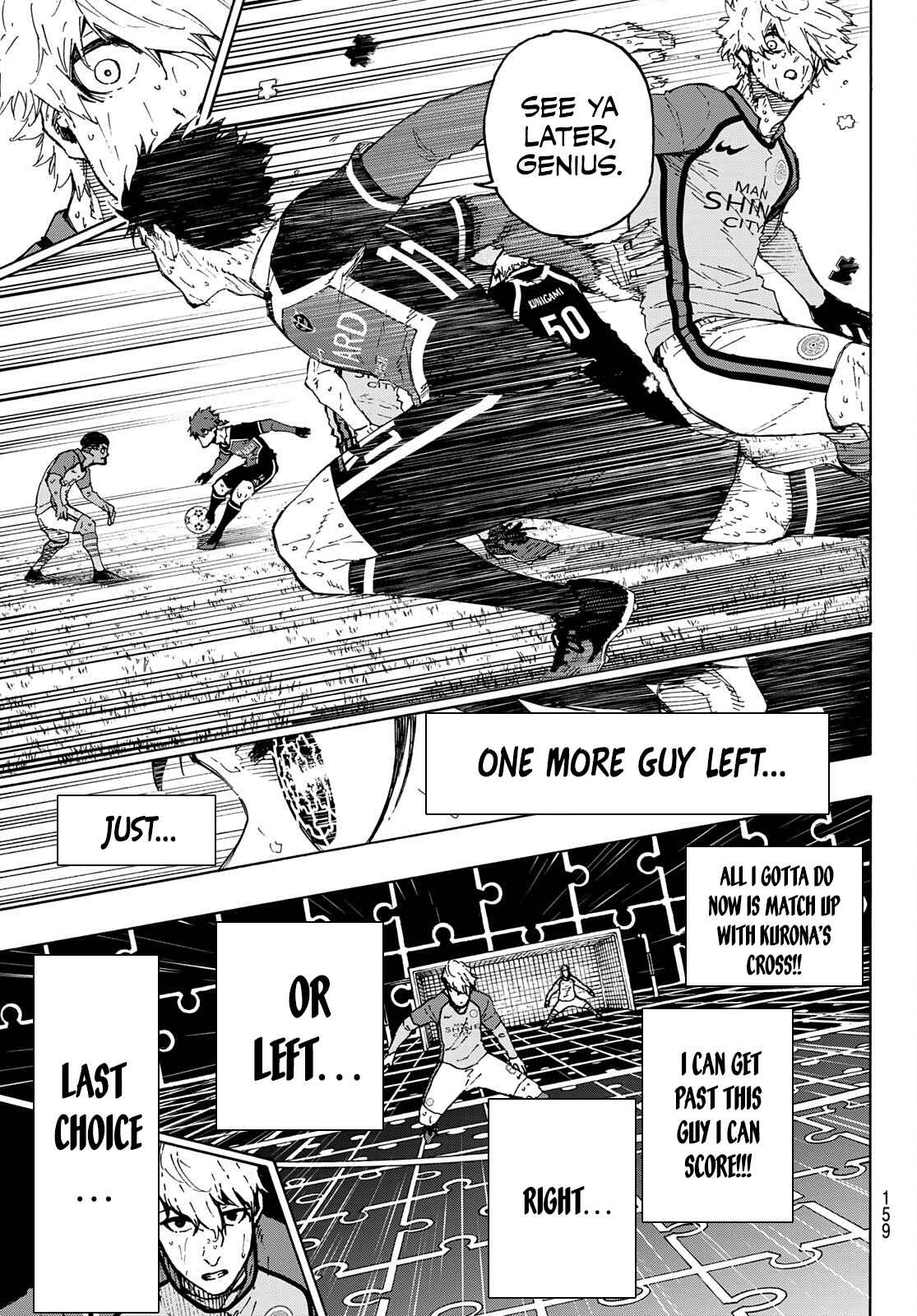 Blue Lock chapter 201 page 9
