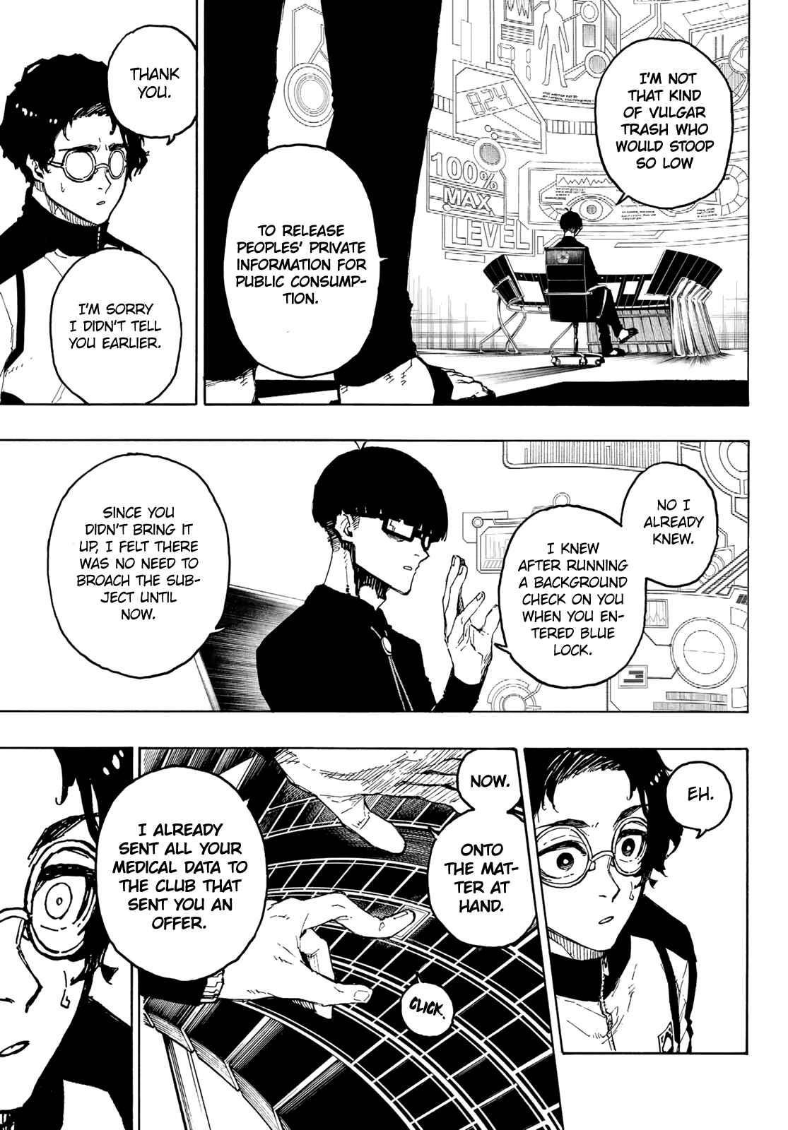 Blue Lock chapter 205 page 15