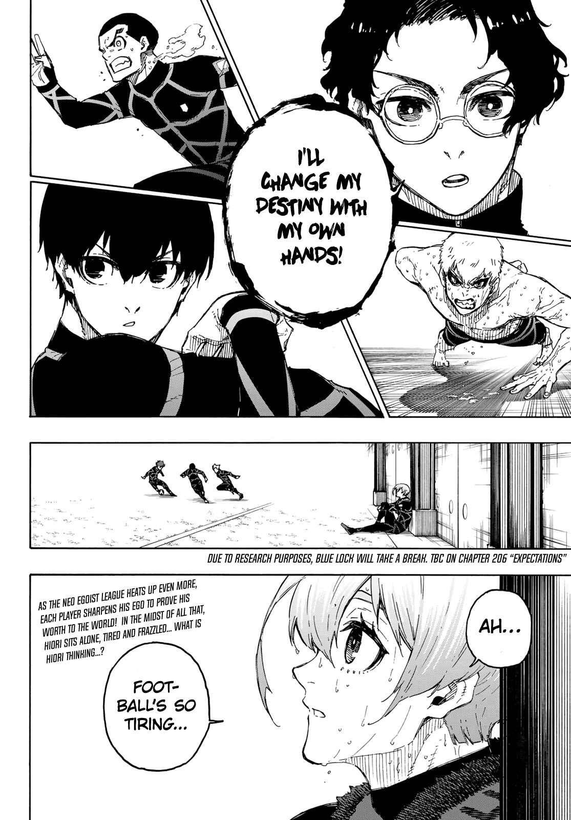 Blue Lock chapter 205 page 20