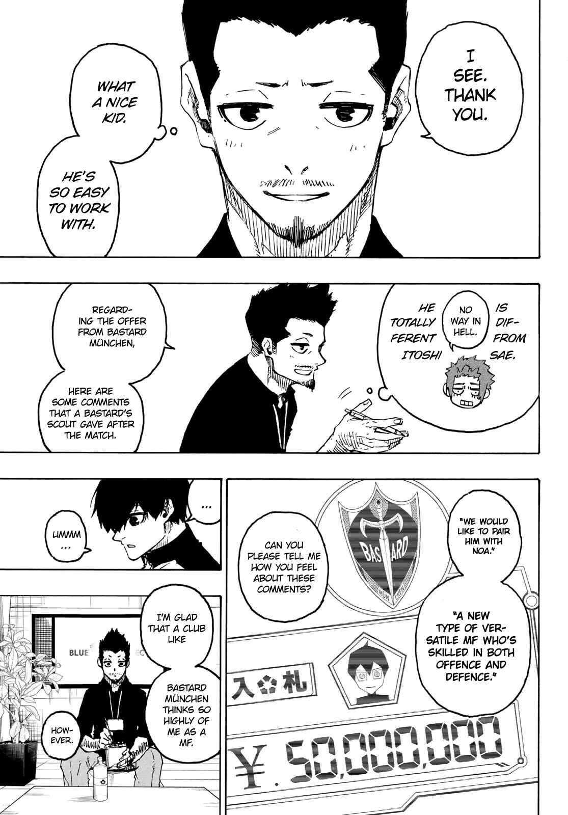 Blue Lock chapter 205 page 3