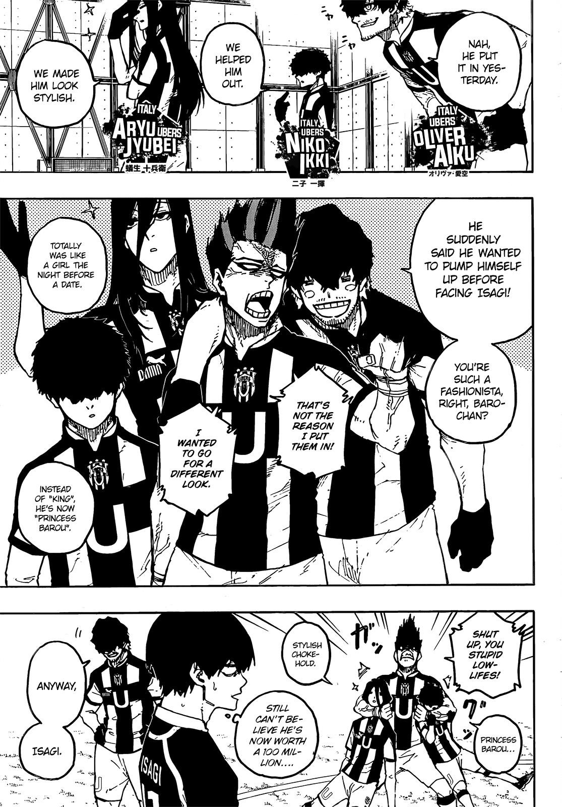 Blue Lock chapter 210 page 3