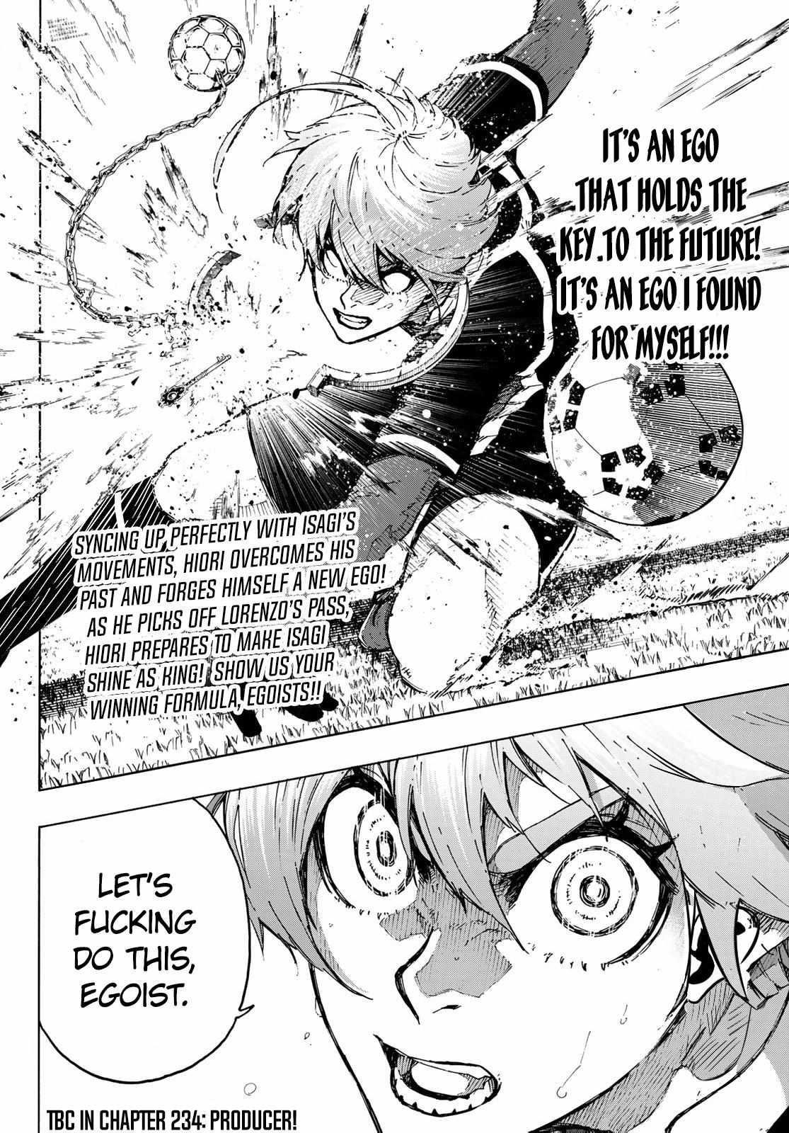 Blue Lock chapter 233 page 18