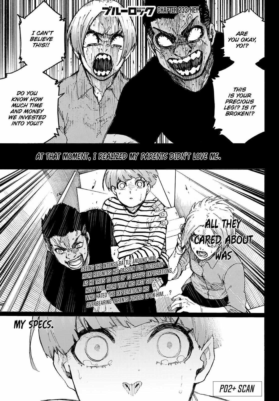 Blue Lock chapter 233 page 1