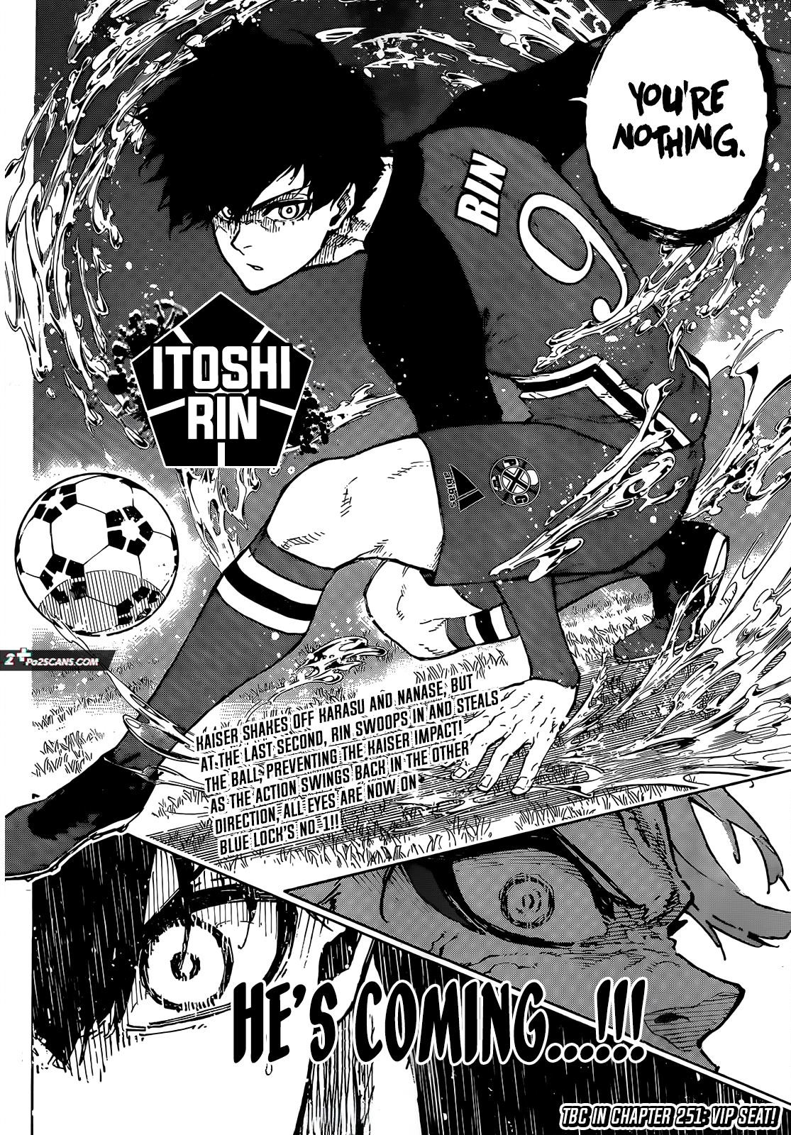 Blue Lock chapter 250 page 18