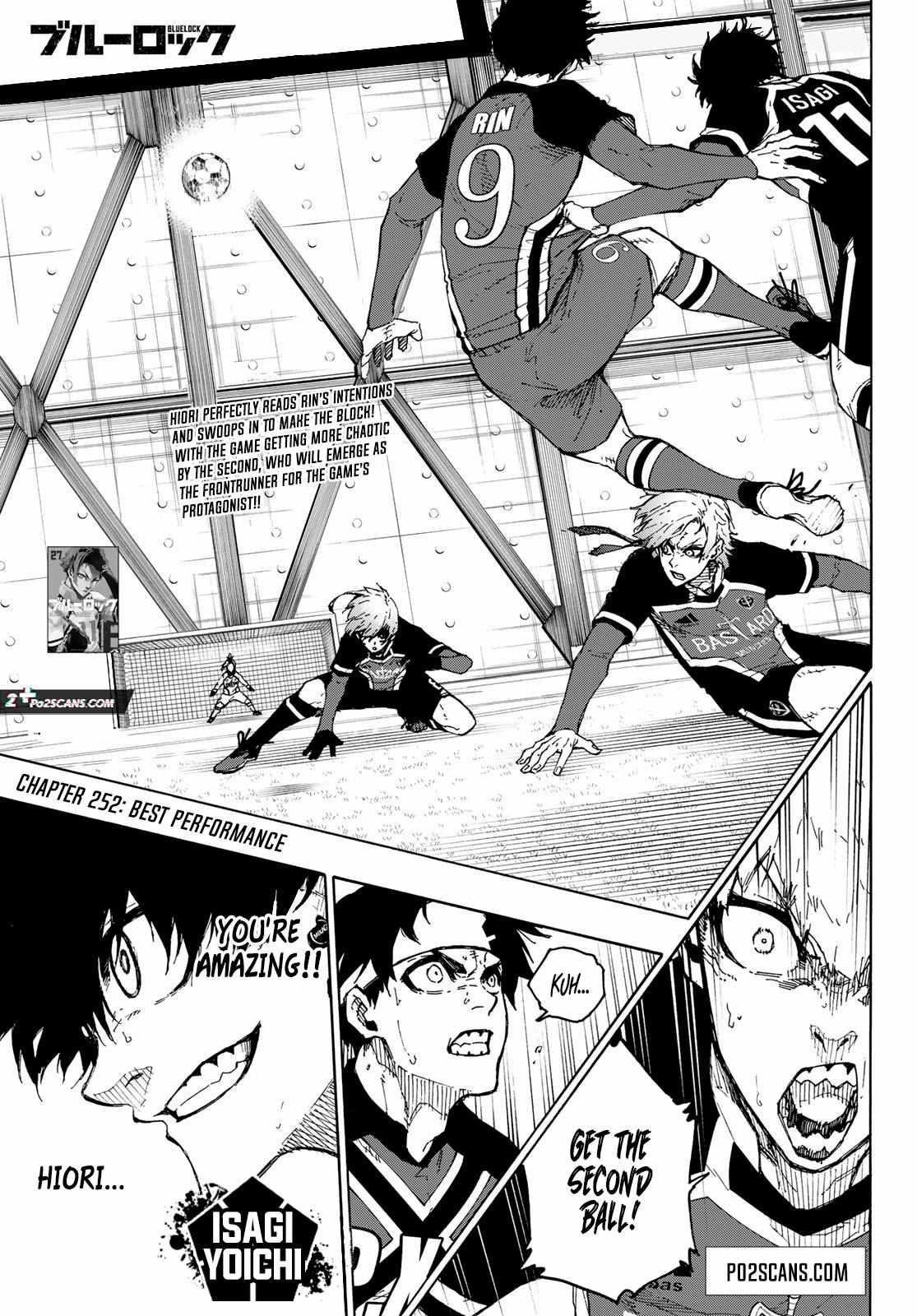 Blue Lock chapter 252 page 1