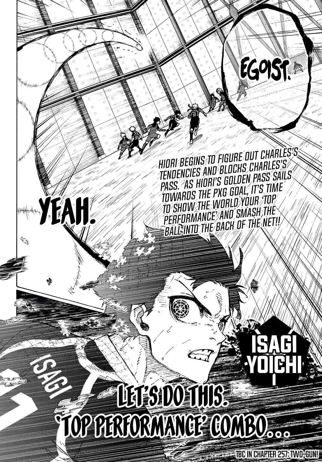 Blue Lock chapter 256 page 17